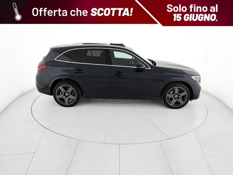 Mercedes GLC 220 d amg line advanced 4matic auto ibrido blu/azzurro