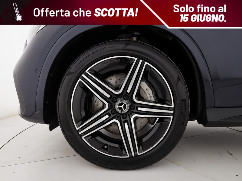 Mercedes GLC 220 d amg line advanced 4matic auto ibrido blu/azzurro