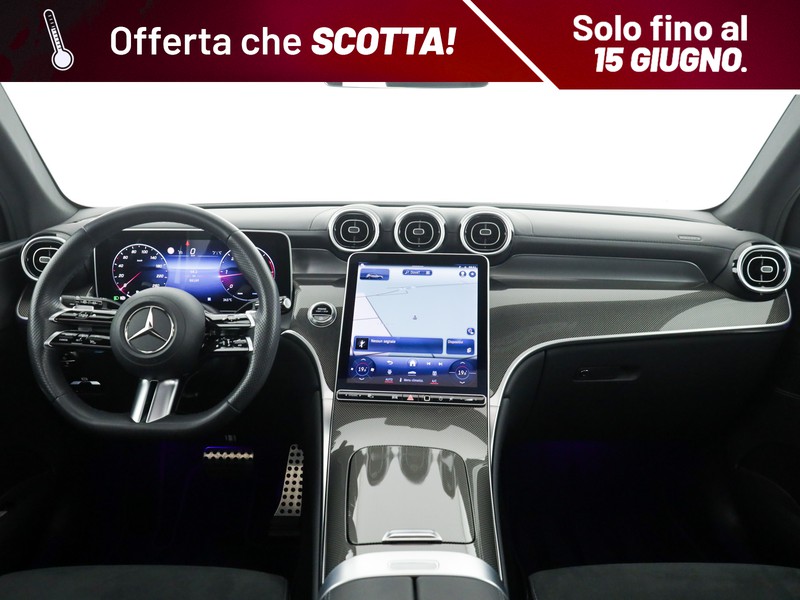 Mercedes GLC 220 d amg line advanced 4matic auto ibrido blu/azzurro