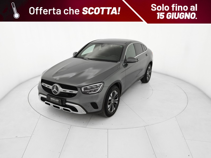 Mercedes GLC Coupè coupe 220 d sport 4matic auto diesel grigio