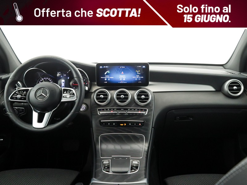 Mercedes GLC Coupè coupe 220 d sport 4matic auto diesel grigio
