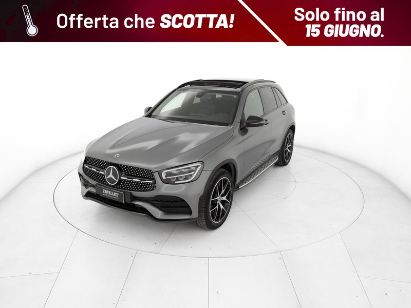 Mercedes GLC 300 de phev (eq-power) night edition 4matic auto ibrido grigio