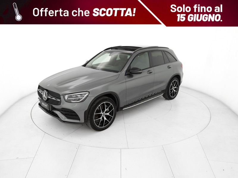 Mercedes GLC 300 de phev (eq-power) night edition 4matic auto ibrido grigio