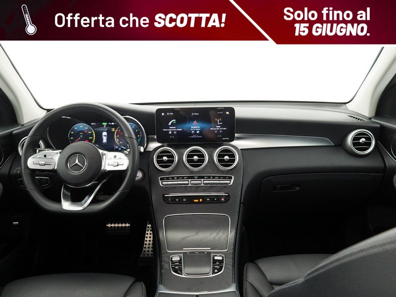Mercedes GLC 300 de phev (eq-power) night edition 4matic auto ibrido grigio