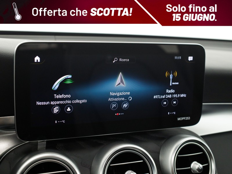 Mercedes GLC 300 de phev (eq-power) night edition 4matic auto ibrido grigio