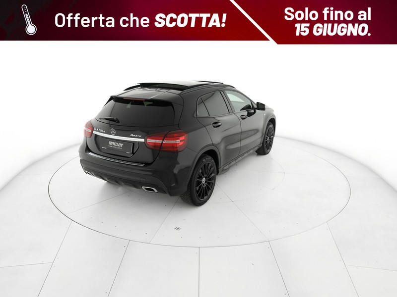 Mercedes GLA 220 d premium 4matic 170cv auto diesel nero