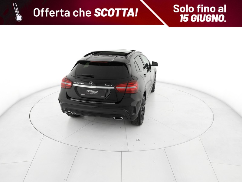 Mercedes GLA 220 d premium 4matic 170cv auto diesel nero