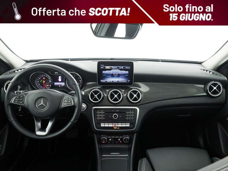 Mercedes GLA 220 d premium 4matic 170cv auto diesel nero