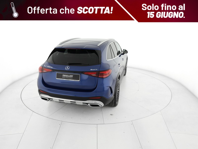Mercedes GLC 300 de phev amg premium 4matic auto ibrido blu/azzurro