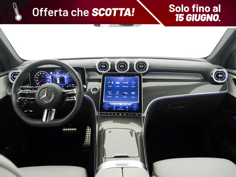 Mercedes GLC 300 de phev amg premium 4matic auto ibrido blu/azzurro