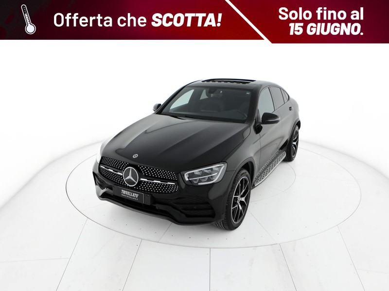 Mercedes GLC Coupè coupe 220 d night edition plus 4matic auto diesel nero
