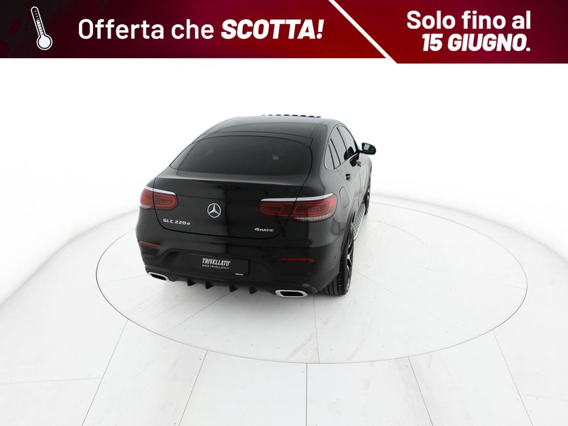 Mercedes GLC Coupè coupe 220 d night edition plus 4matic auto diesel nero