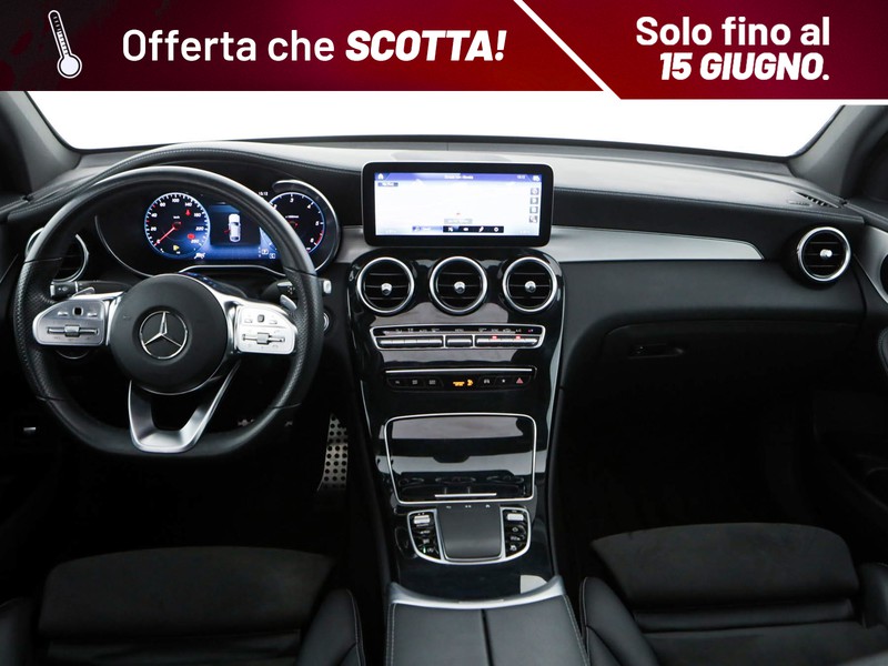Mercedes GLC Coupè coupe 220 d night edition plus 4matic auto diesel nero