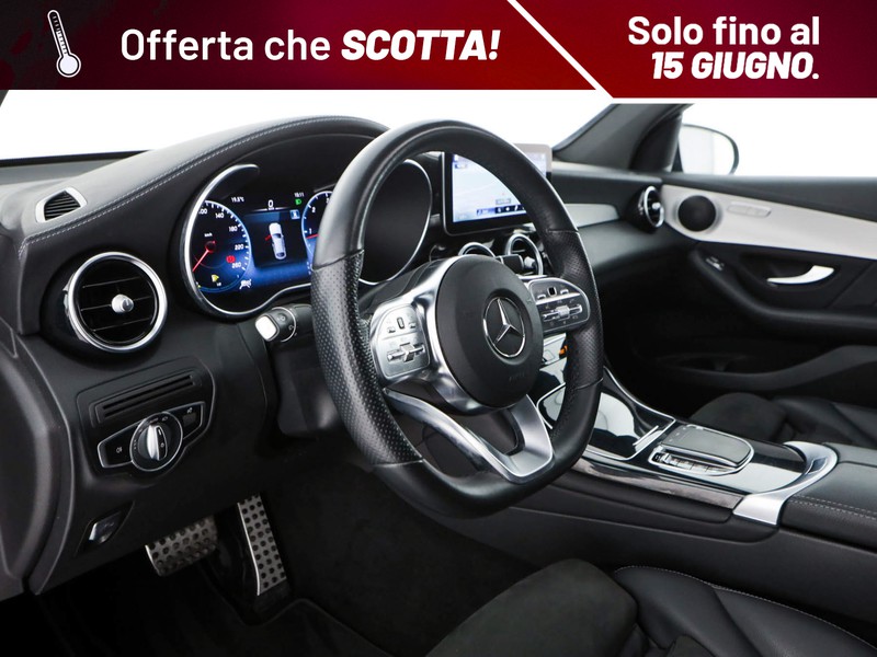 Mercedes GLC Coupè coupe 220 d night edition plus 4matic auto diesel nero