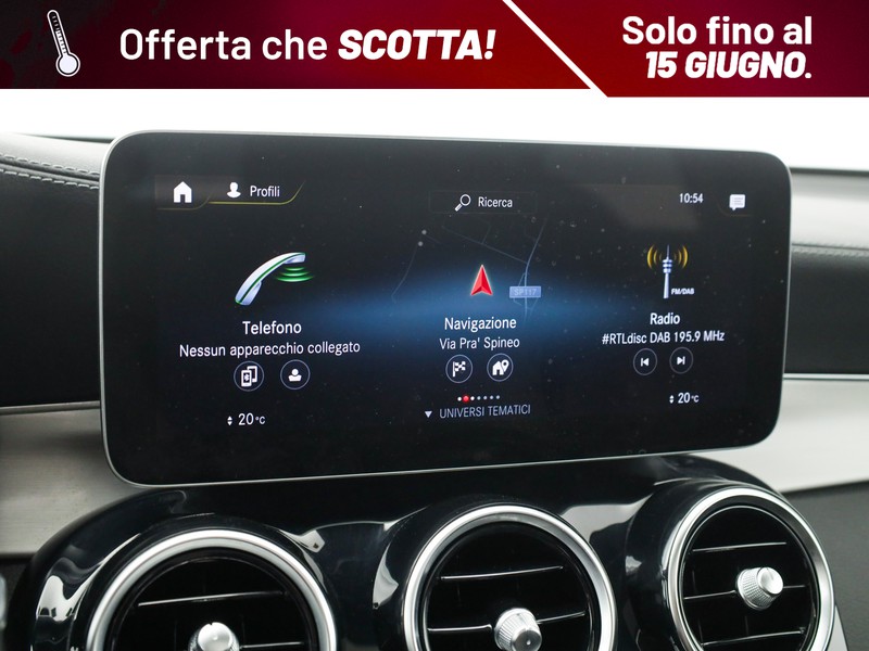 Mercedes GLC Coupè coupe 220 d night edition plus 4matic auto diesel nero