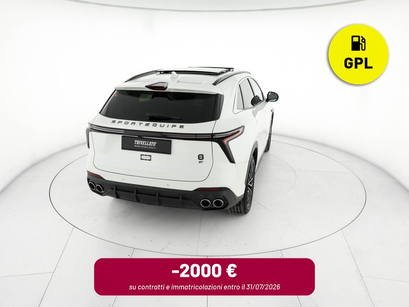Sportequipe 8 gt 1.6 t-gdi gpl 177cv dct gpl bianco
