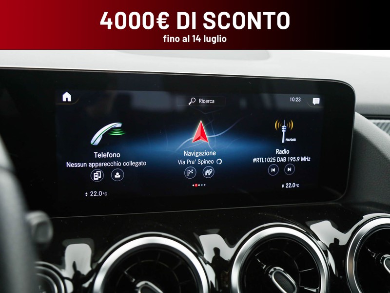 Mercedes GLA 200 d premium 4matic auto diesel bianco