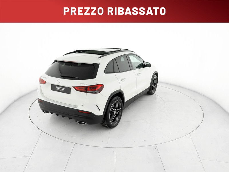 Mercedes GLA 200 d premium 4matic auto diesel bianco