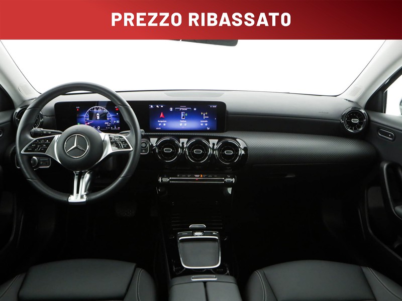 Mercedes Classe A 180 advanced auto ibrido nero
