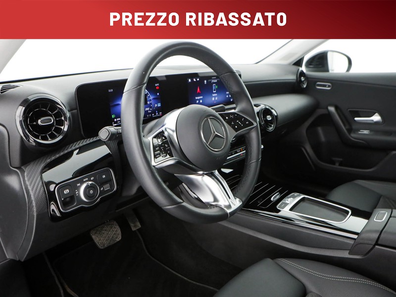 Mercedes Classe A 180 advanced auto ibrido nero