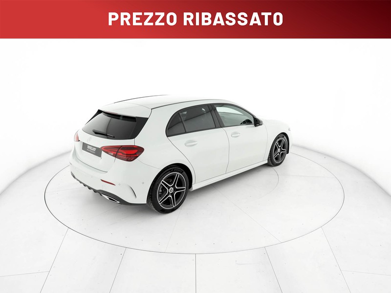 Mercedes Classe A 200 d amg line advanced plus auto diesel bianco