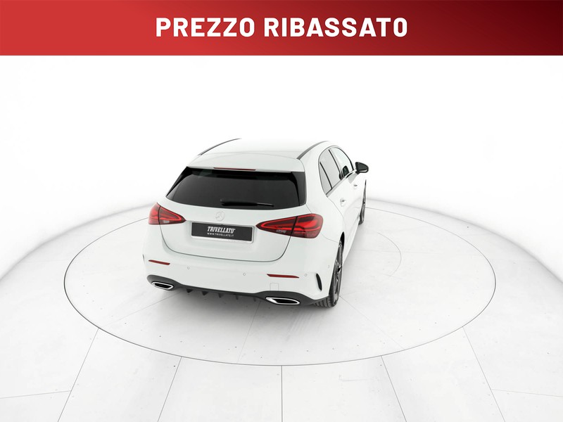 Mercedes Classe A 200 d amg line advanced plus auto diesel bianco