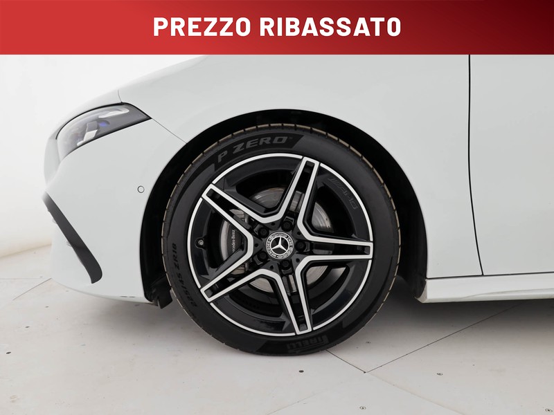 Mercedes Classe A 200 d amg line advanced plus auto diesel bianco