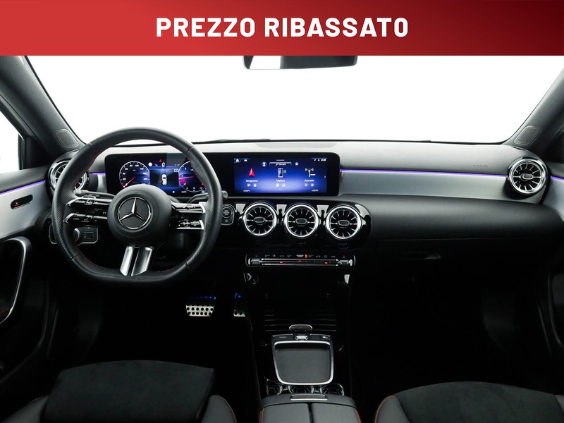 Mercedes Classe A 200 d amg line advanced plus auto diesel bianco