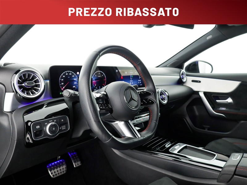Mercedes Classe A 200 d amg line advanced plus auto diesel bianco