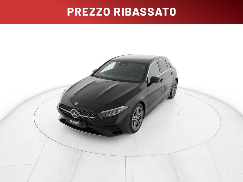 Mercedes Classe A 180 d amg line advanced auto diesel nero