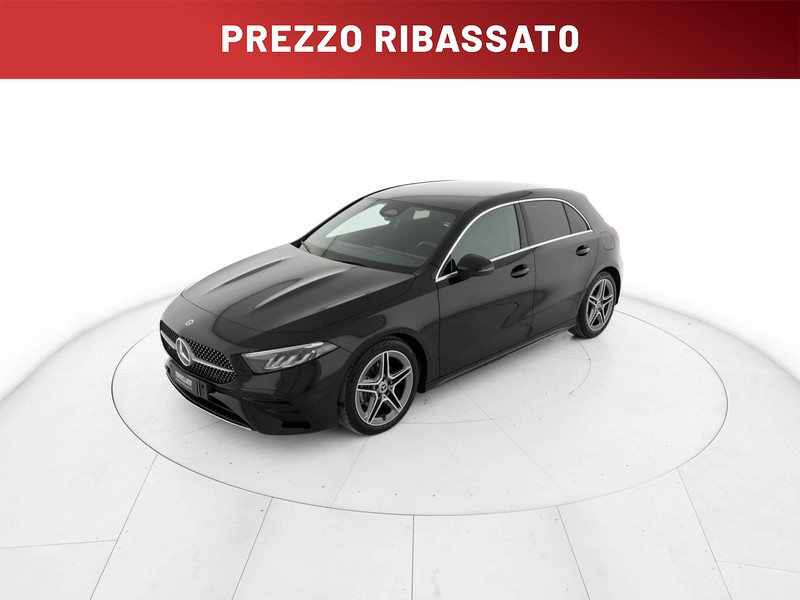 Mercedes Classe A 180 d amg line advanced auto diesel nero