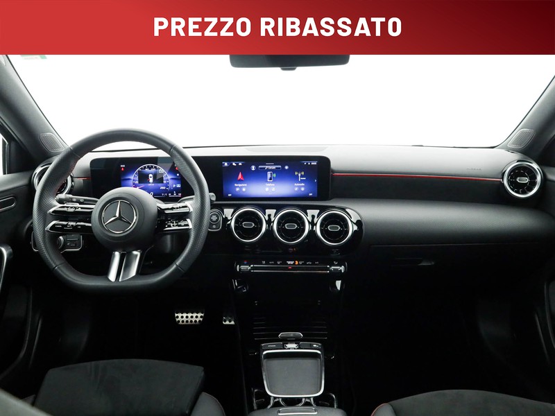 Mercedes Classe A 180 d amg line advanced auto diesel nero