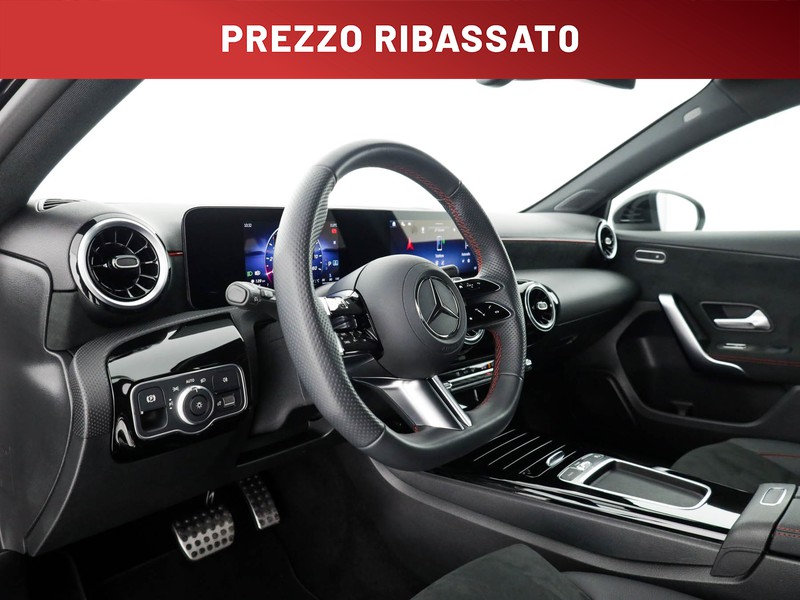 Mercedes Classe A 180 d amg line advanced auto diesel nero