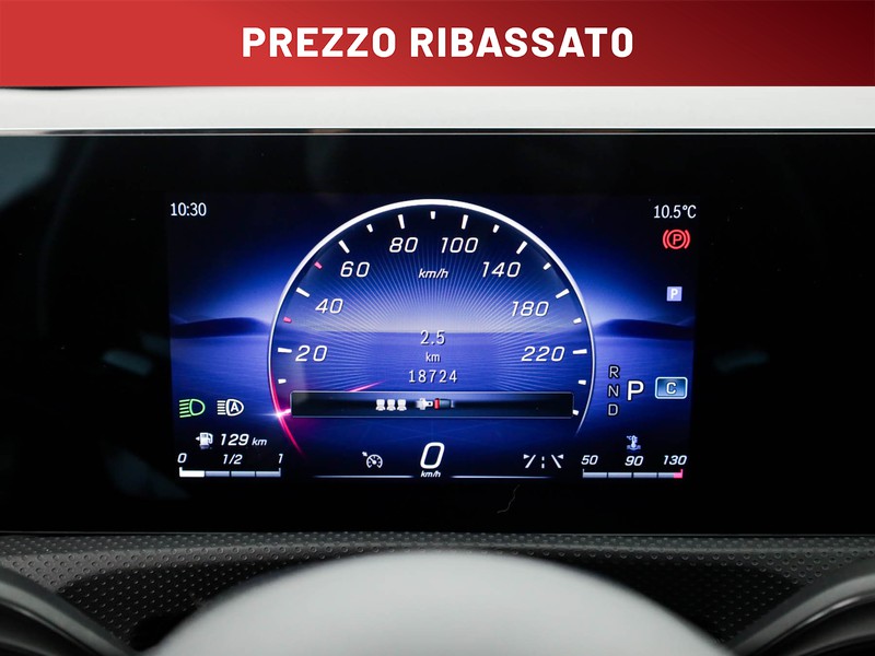 Mercedes Classe A 180 d amg line advanced auto diesel nero