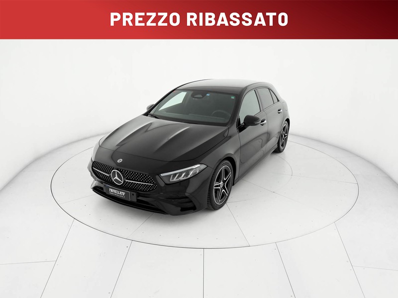 Mercedes Classe A 180 d amg line advanced plus auto diesel nero