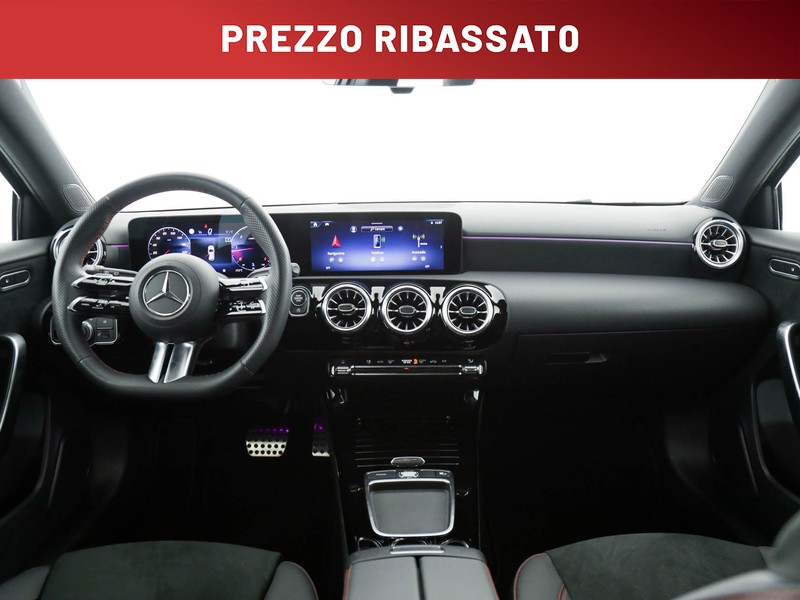 Mercedes Classe A 180 d amg line advanced plus auto diesel nero