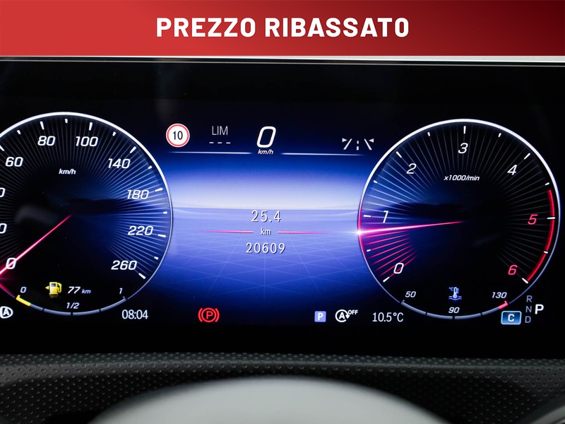 Mercedes Classe A 180 d amg line advanced plus auto diesel nero