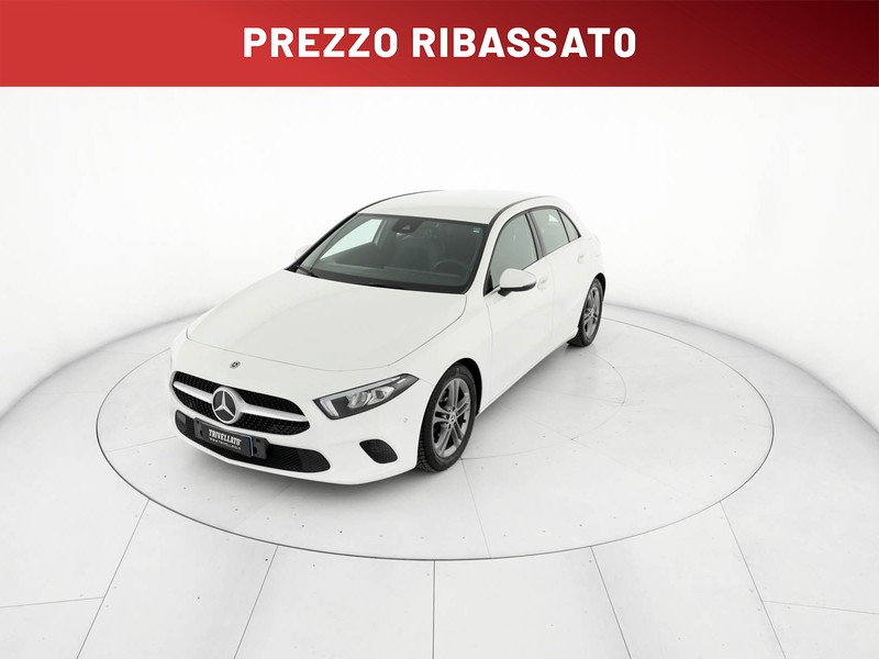 Mercedes Classe A 180 d sport auto diesel bianco