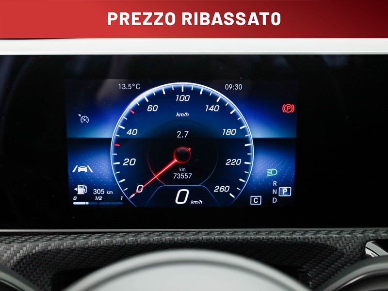 Mercedes Classe A 180 d sport auto diesel bianco