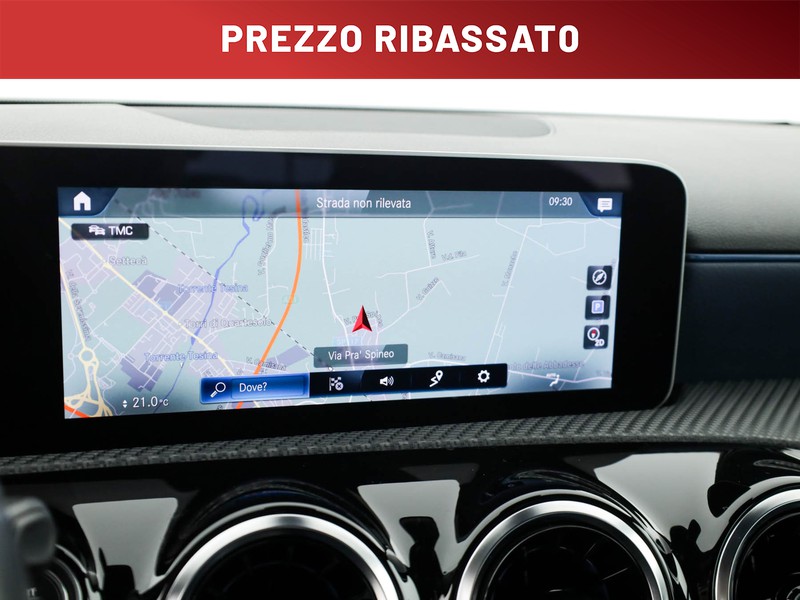 Mercedes Classe A 180 d sport auto diesel bianco