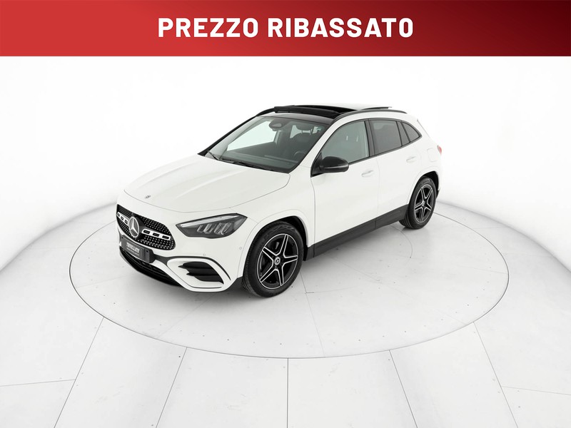 Mercedes GLA 180 d amg line advanced plus auto diesel bianco