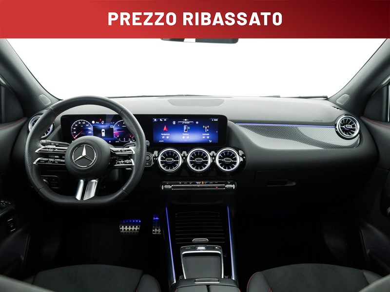 Mercedes GLA 180 d amg line advanced plus auto diesel bianco