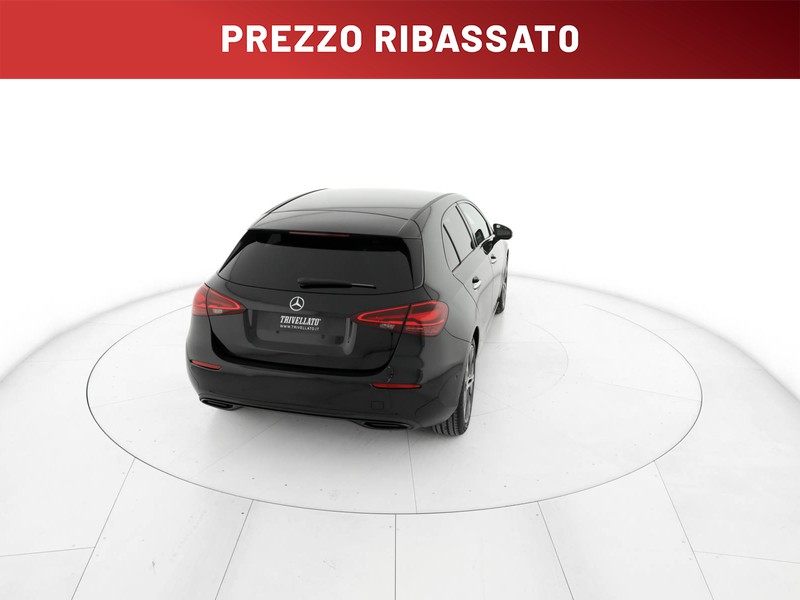Mercedes Classe A 180 progressive advanced plus auto ibrido nero