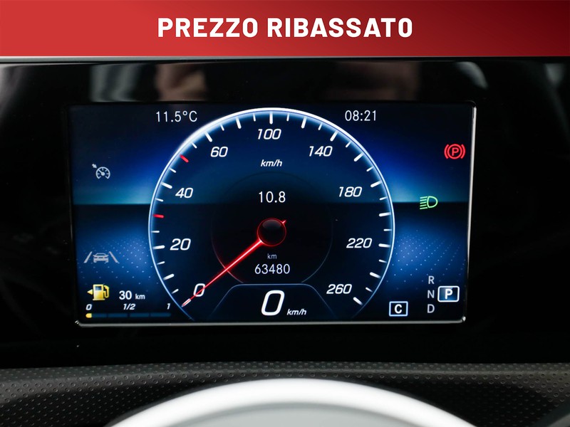Mercedes Classe A 180 d sport auto diesel grigio