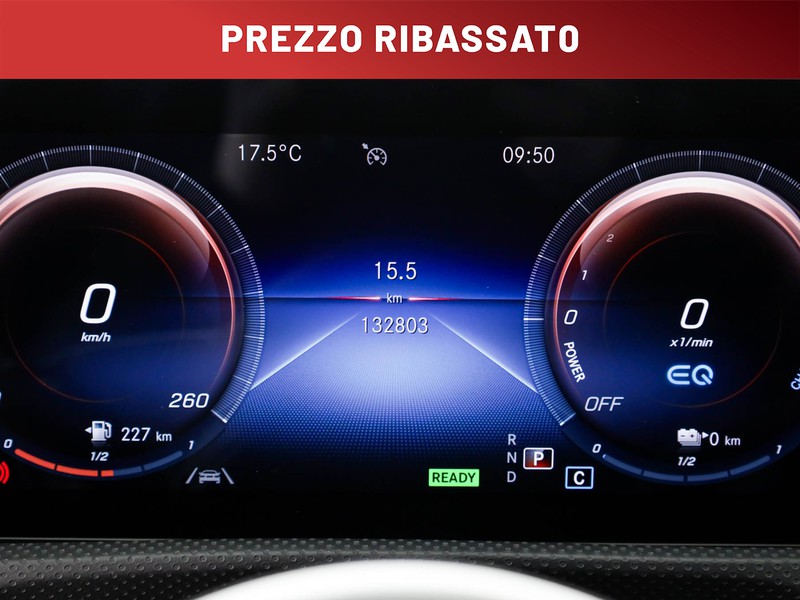 Mercedes Classe A 250 e phev (eq-power) sport auto ibrido nero