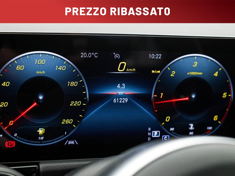 Mercedes GLA 200 d premium auto diesel argento