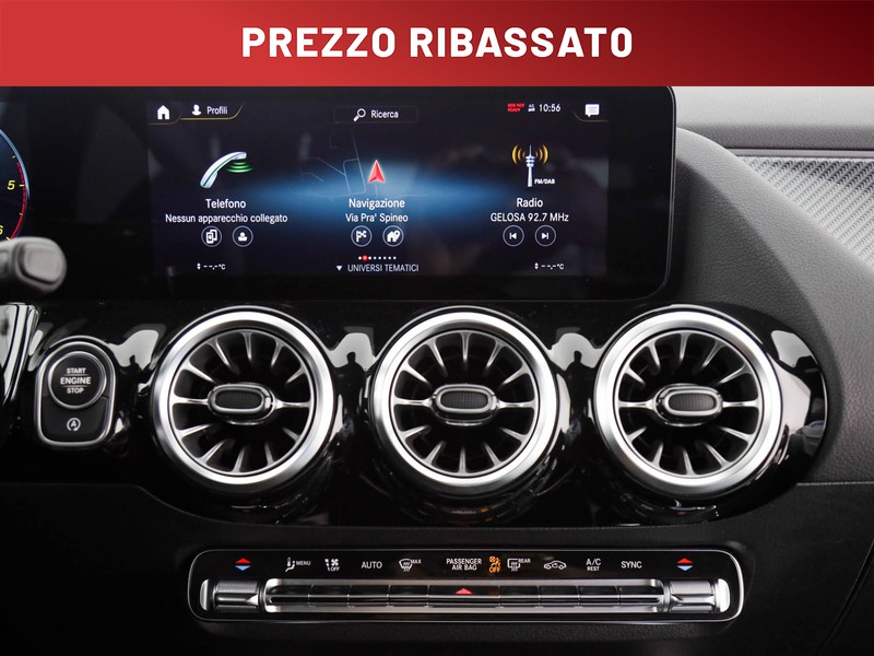 Mercedes GLA 200 d premium auto diesel argento