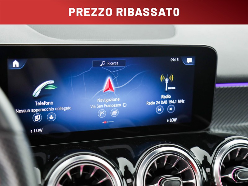 Mercedes GLB 200 d premium auto diesel bianco
