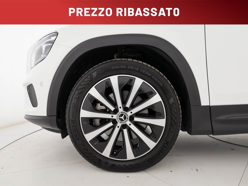 Mercedes GLB 200 d sport plus auto diesel bianco