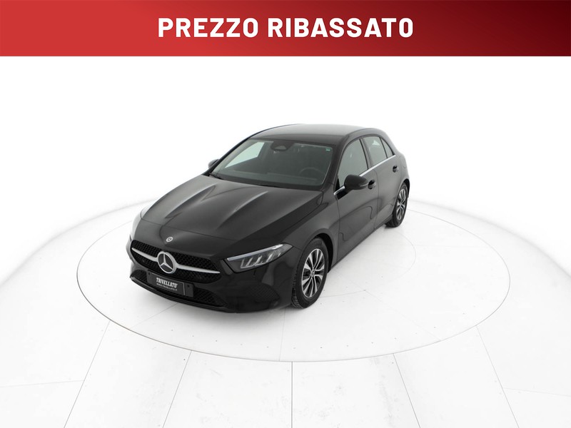 Mercedes Classe A 180 d advanced auto diesel nero